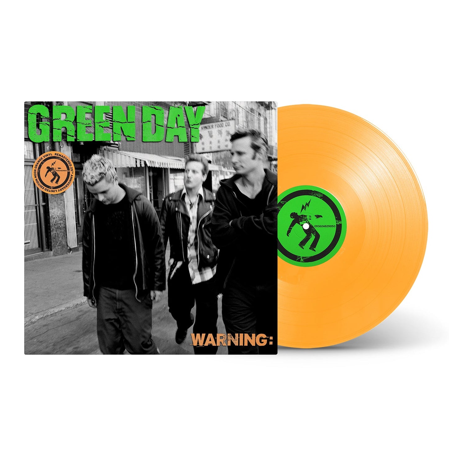 Green Day Warning (25Th Anniversary Deluxe Edition) (Neon Orange Vinyl)
