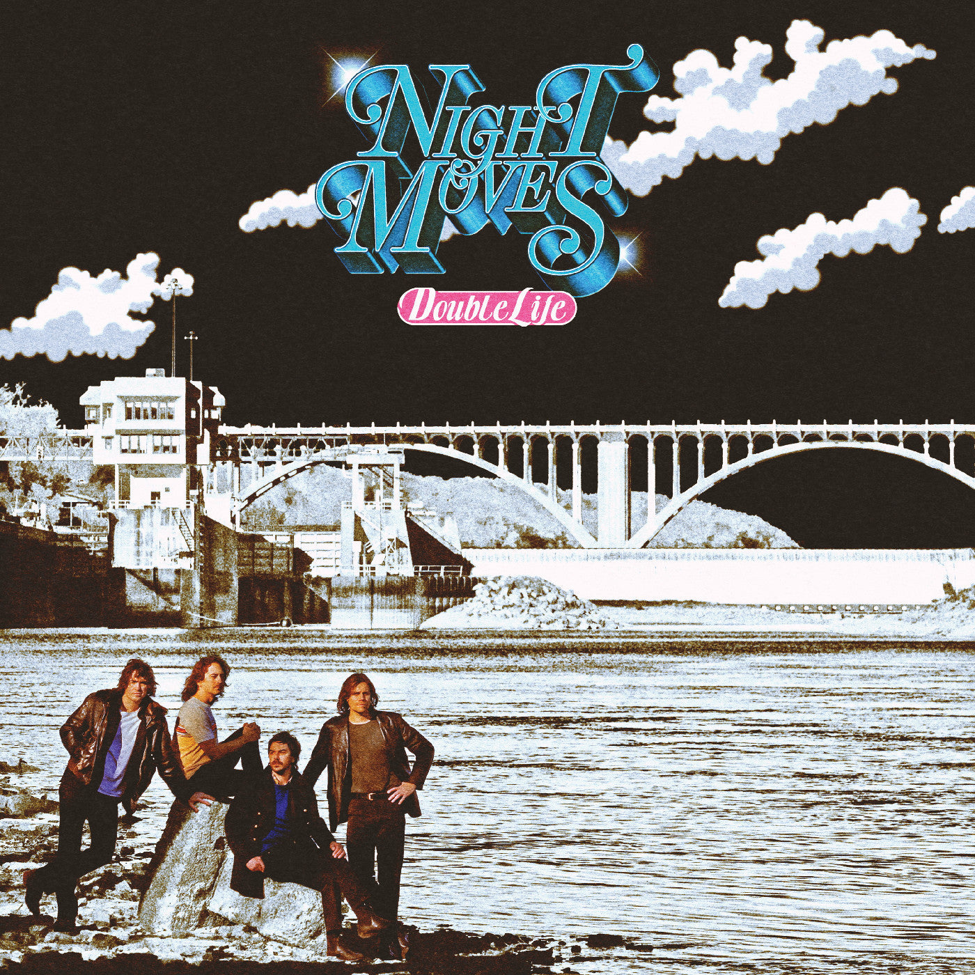NIGHT MOVES Double Life (Indie Exclusive Curacao Blue Vinyl)