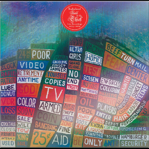 Radiohead Hail To The Thief (Live Recordings 2003-2009) (Indie Exclusive, Red Colored Vinyl)