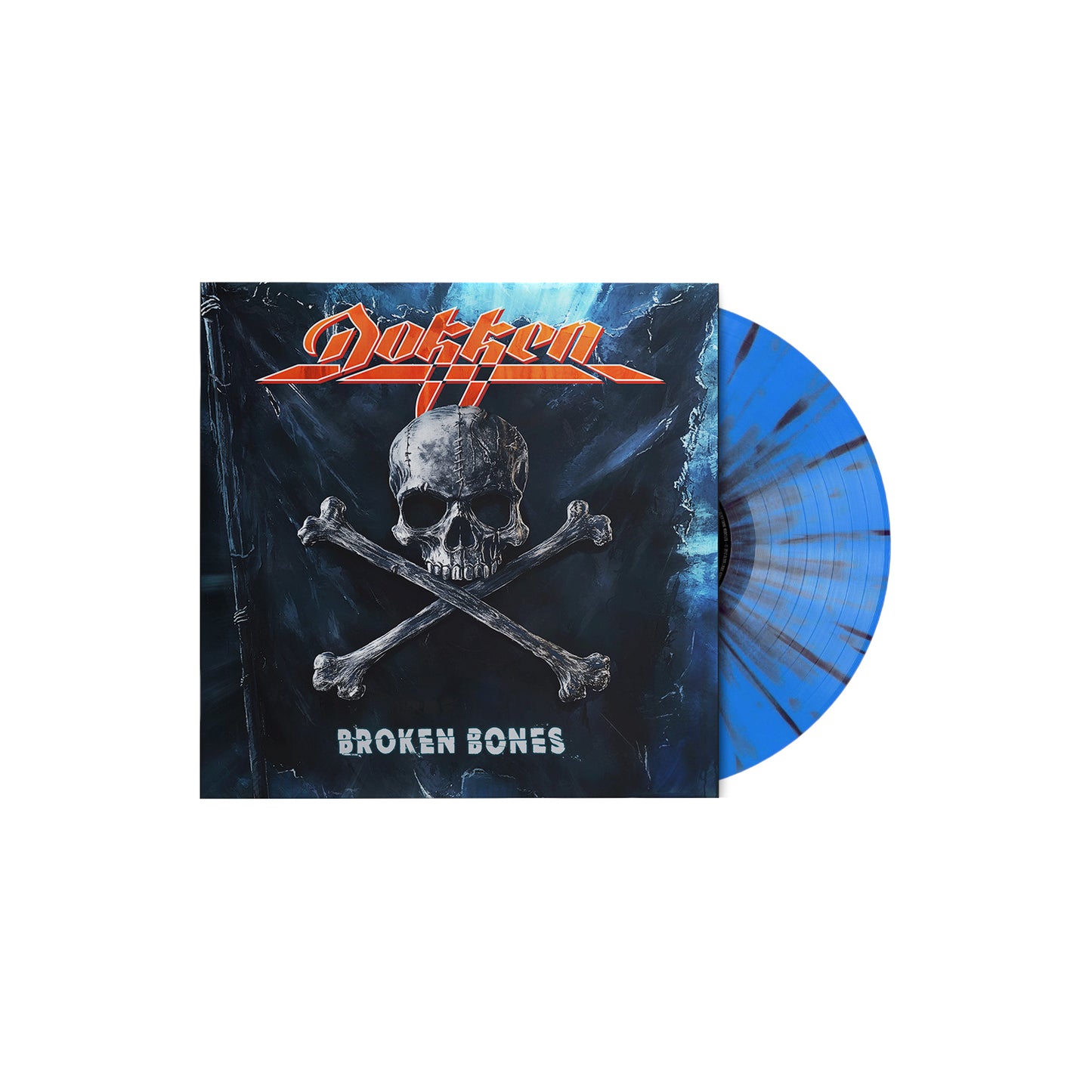 Dokken Broken Bones splatter colored