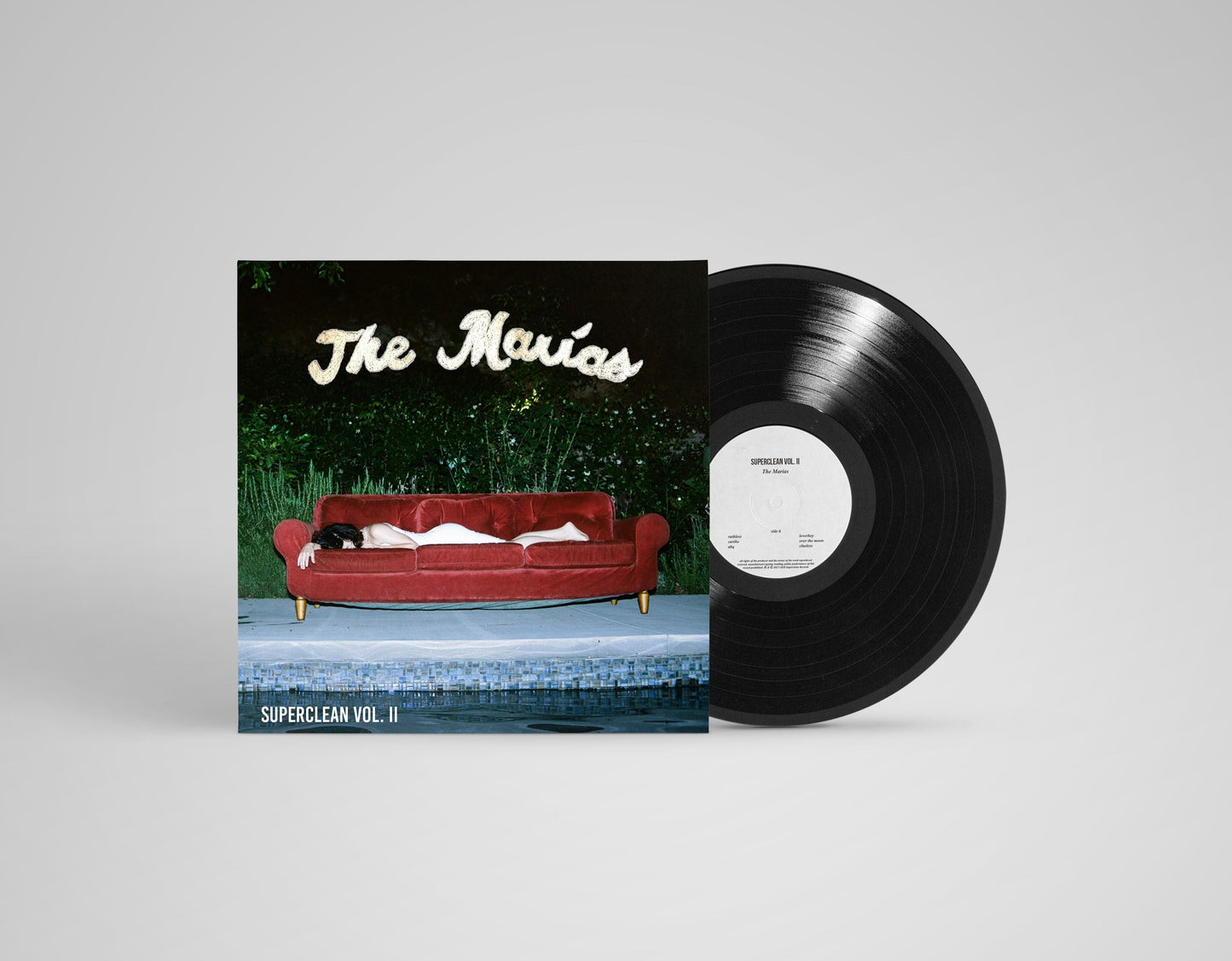 The Marias Superclean Vol. I & II (180 Gram Black "Eco-Sonic" Injection Mold Pressing / Non-PVC)