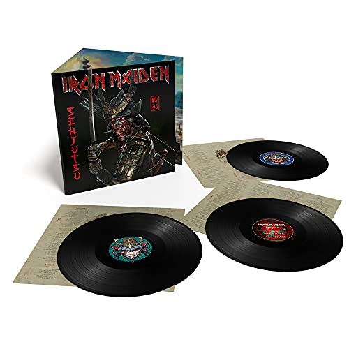 Iron Maiden Senjutsu (3LP Black Vinyl) Black