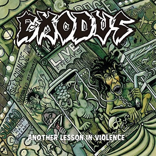 Exodus Another Lesson In Violence (Picture Disc Vinyl LP) (2 Lp's)