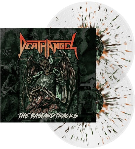 Death Angel Bastard Tracks Clear, Brown, Green & Orange Splatter