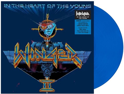 Winger Winger II: In The Heart Of The Young Cobalt Blue LP