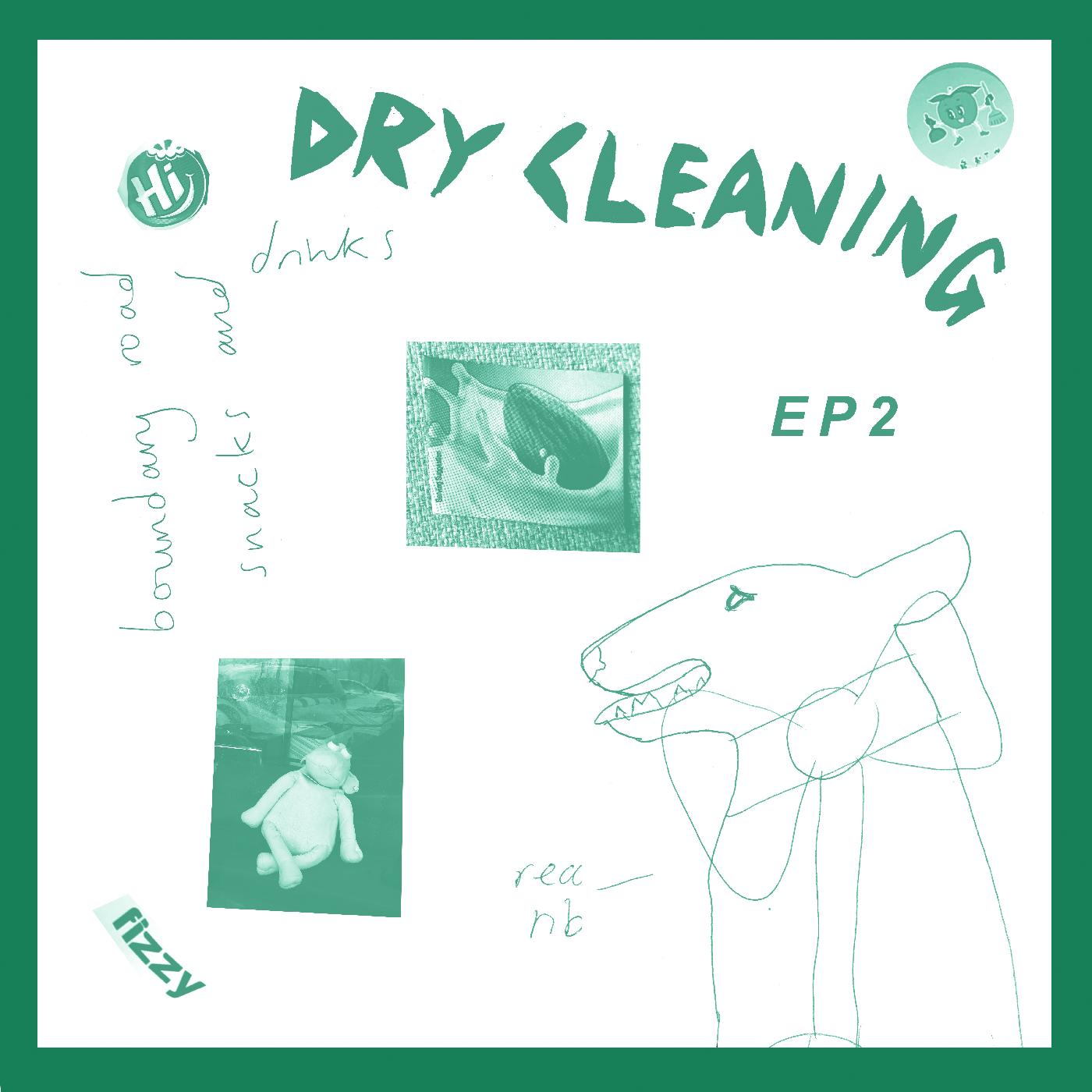 Dry Cleaning Boundary Road Snacks And Drinks + Sweet Princess Ep (Indie Exclusive Clear Blue Vinyl)