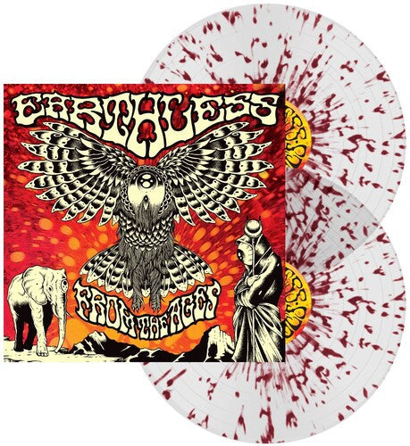 Alliance Entertainment EARTHLESS - FROM THE AGES - CLEAR W/ DARK RED SPLATTER Vinyl LP