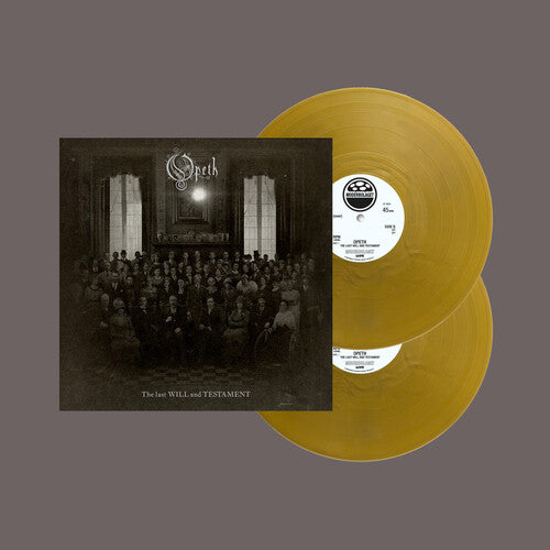 Opeth The Last Will And Testament (Gold opaque vinyl ) Gold