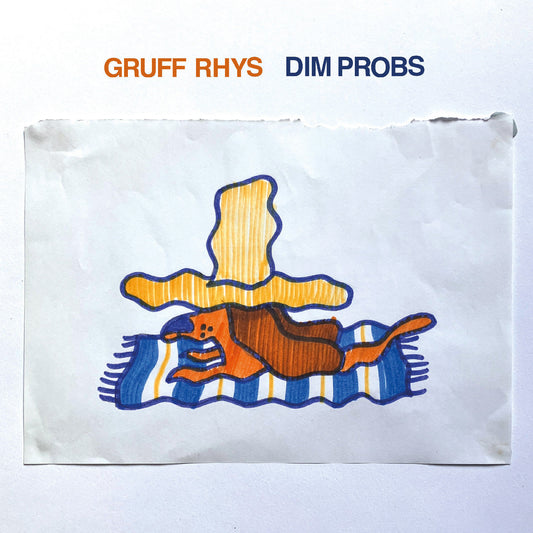 Gruff Rhys Dim Probs (Indie Exclusive Orange Vinyl)