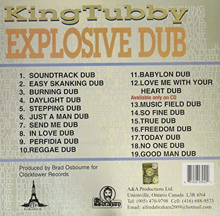 King Tubby Explosive Dub