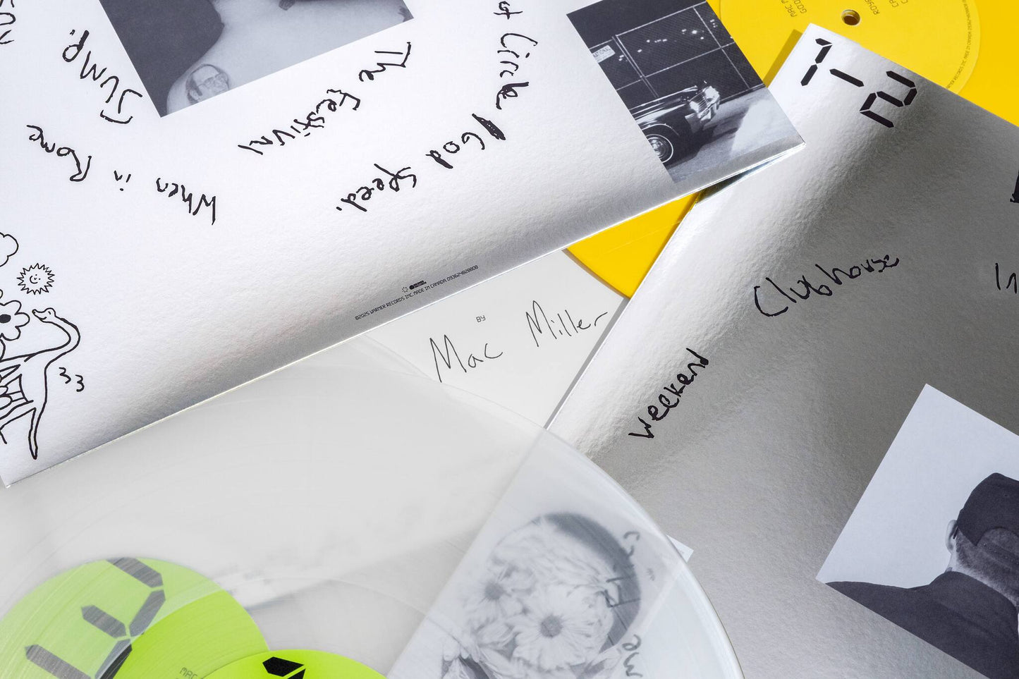 Mac Miller GO:OD (10Th Anniversary) (Indie Exclusive) [Milky Clear & Yellow Vinyl] [3LP]