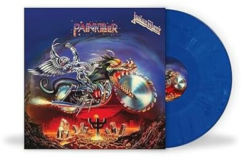 Judas Priest Painkiller - NAD Blue & Blue White Marble Vinyl [Import]