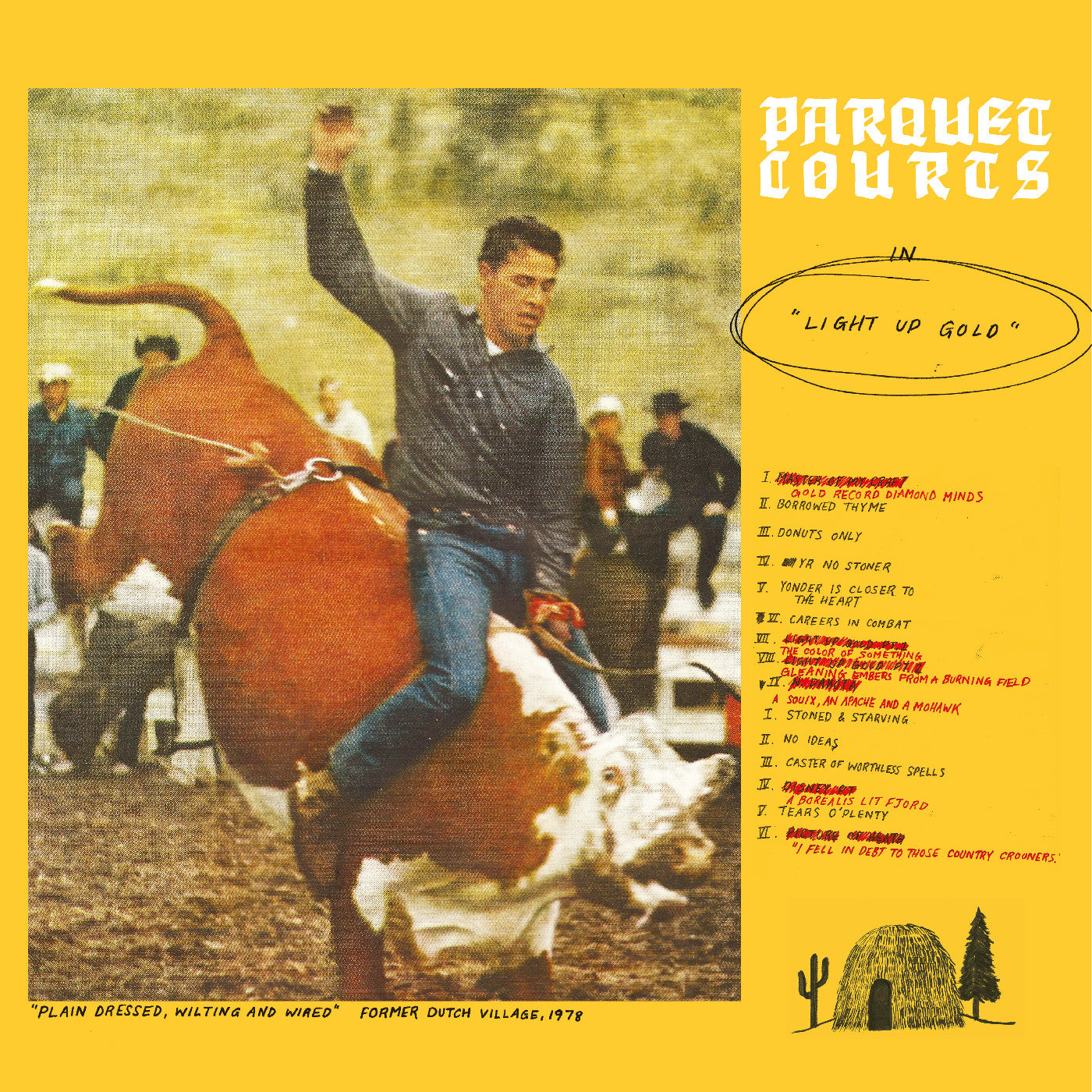 Parquet Courts Light Up Gold