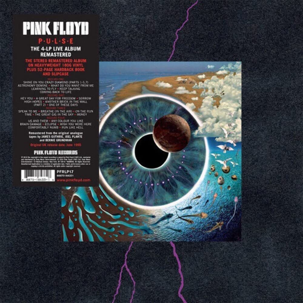 Pink Floyd Pulse (180 Gram Vinyl, With Book) (Box Set) (4 Lp's)