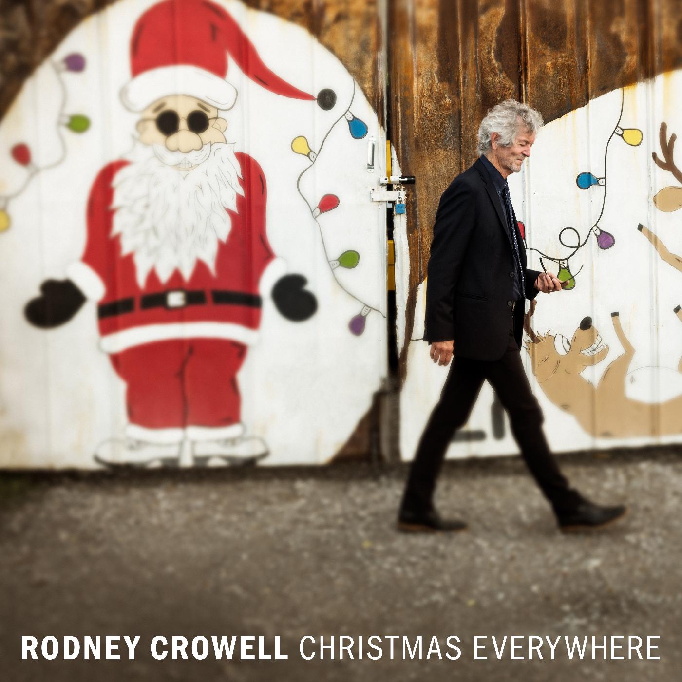 Rodney Crowell Christmas Everywhere (Indie Exclusive Green & Red Vinyl)