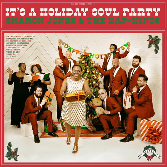 Sharon & The Dap-Kings Jones It's A Holiday Soul Party (CANDY CANE COLOR VINYL)