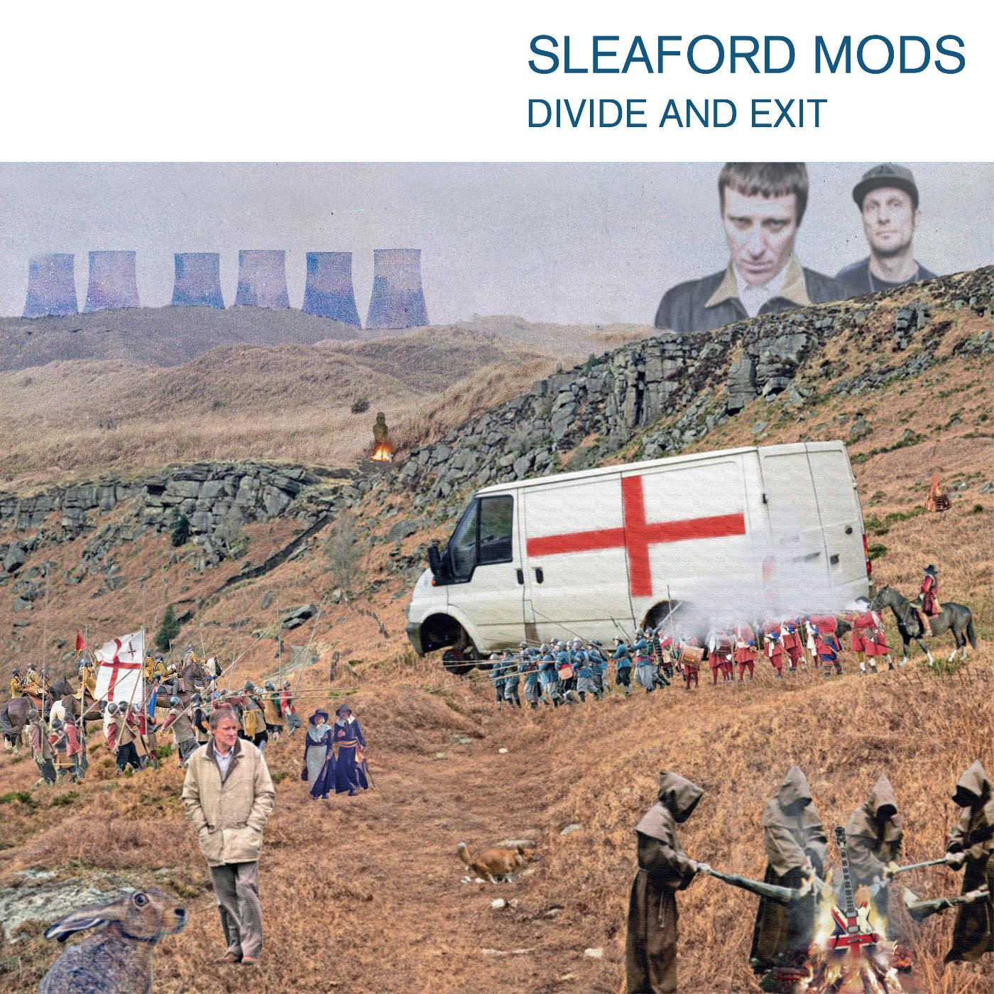 Sleaford Mods Divide And Exit (Indie Exclusive Transparent Red Vinyl)