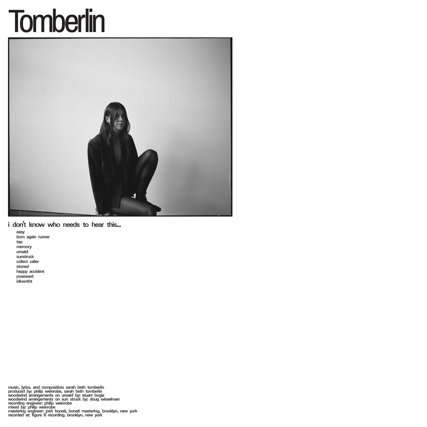 Tomberlin I Don’T Know Who Needs To Hear This... (Indie Exclusive Transparent Orange Vinyl)