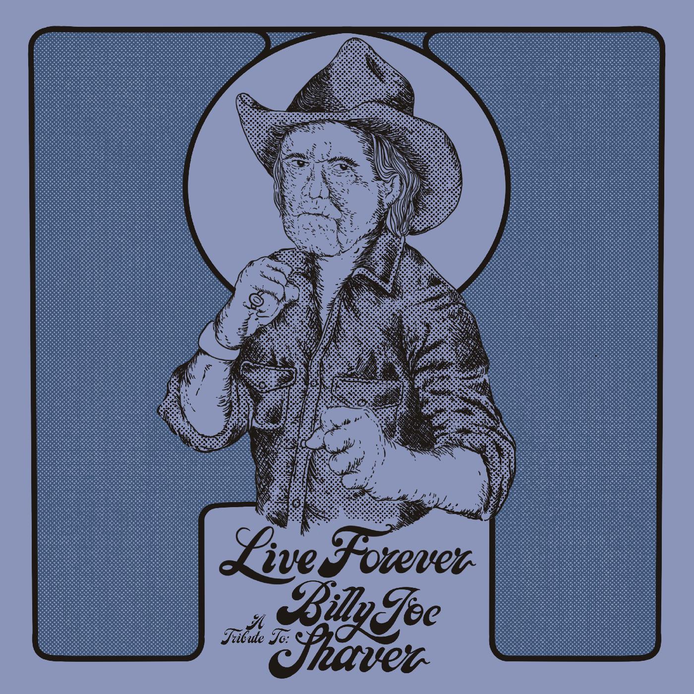 Various Artists Live Forever: A Tribute To Billy Joe Shaver (Indie Exclusive Diamond Color Vinyl)